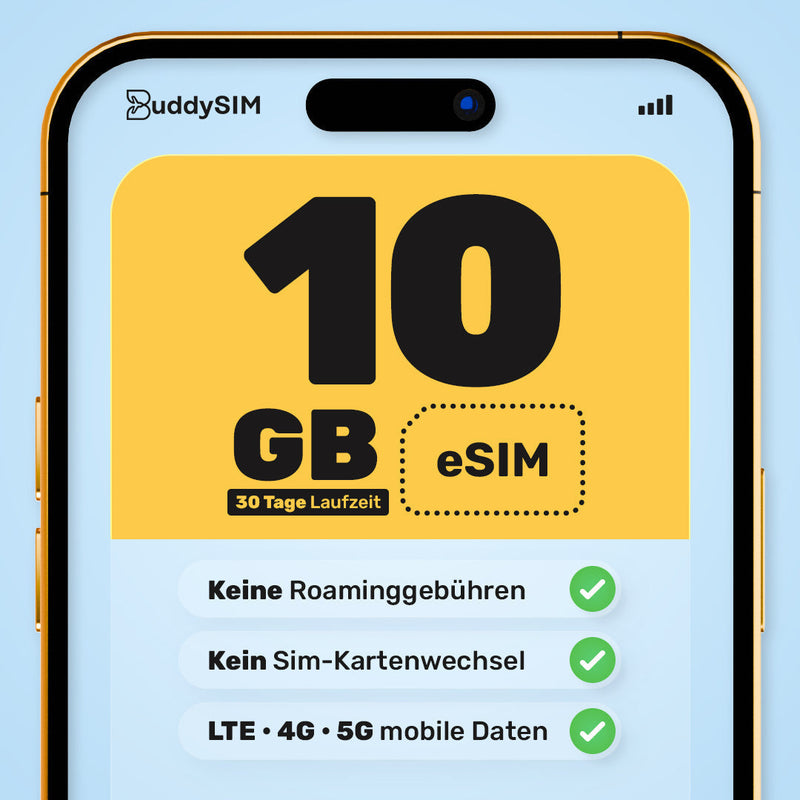 eSIM Gambia 10 GB