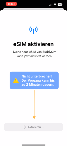 eSIM aktivieren auf iPhone 13 – Schritt-für-Schritt Anleitung – BuddySIM